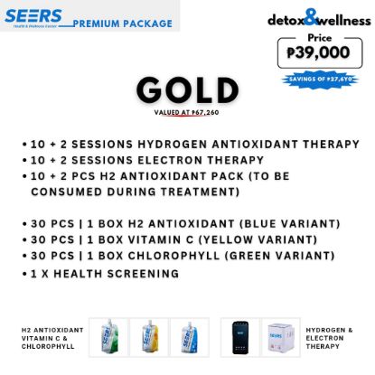 Picture of Detox & Wellness Treatment Package - Gold